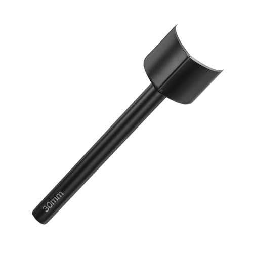 uxcell V-Shaped Leather Punch, 30mm, Leather Cutter, Belt End Cutter, Carbon Steel V Shape Punch Tool for Crafting Strap Belt, Wallet and Bag - size: 30mm