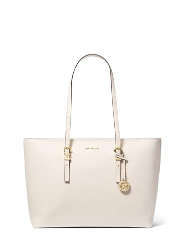 Michael Kors Quinn Large Tote - color: Gold-tone Hardware/Light Cream