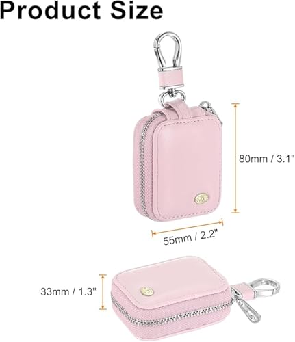 Earbud Case, Headphone Storage Case with Keychain EB-1Pcs Black - color: Black