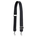 Allzedream Thick Purse Strap Wide Adjustable Replacement Crossbody Bag Handbag Leather Ends - color: Black-sh-leather Tip
