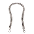 Xiazw Medium Size Fabulous Metal Shoulder Crossbody Purse Strap Replacement Bag Chain Accessories (26‘’, Silver) - color: Silver, size: 26 inches