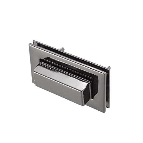 uxcell 2 Sets Rectangular Purses Twist Lock 52mm X 29mm Clutches Closures for DIY Bag Making - Black - color: Black, size: 52mm x 29mm