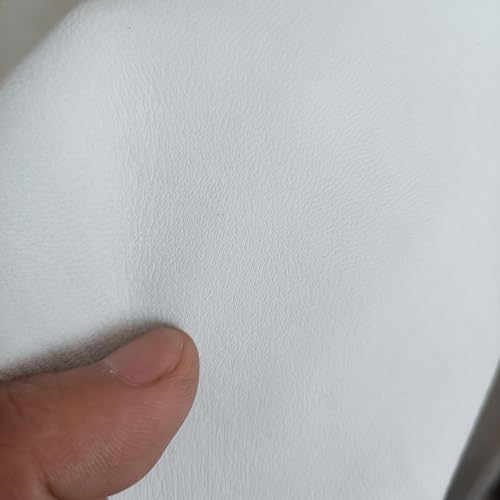 Sheep Skin, 0.7-1.0mm Thick, for Gloves, Clothing, Leather Sheets for Crafts and Arts (White 10-12 Square feet) - color: Original color 10-12 square feet