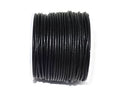 Genuine Leather Round Cord 1mm Black Matte | Premium Quality for Jewelry,Bracelets Necklaces, Macrame Keychains Making & Crafts | 20 Meters Spool