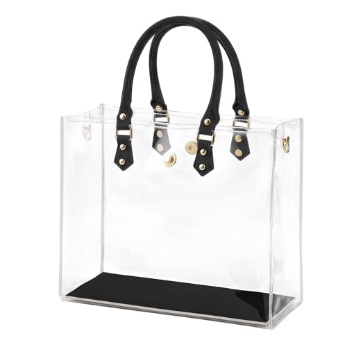 KTNGY Clear TPU Tote Bag DIY Kit - Luxury Paper Bag Purse Making Kit Compatible with Dior Shopping Bags (White-M) - color: White-M