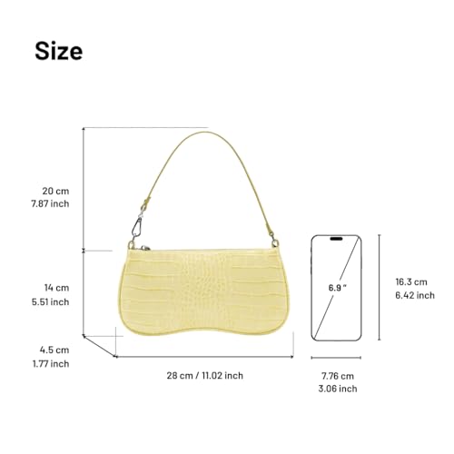 JW PEI Women's Eva Shoulder Handbag - color: Light Yellow