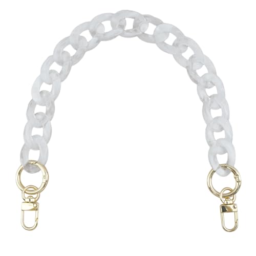 DIY Acrylic Resin Replacement Chain - color: White Ghost Color;40cm