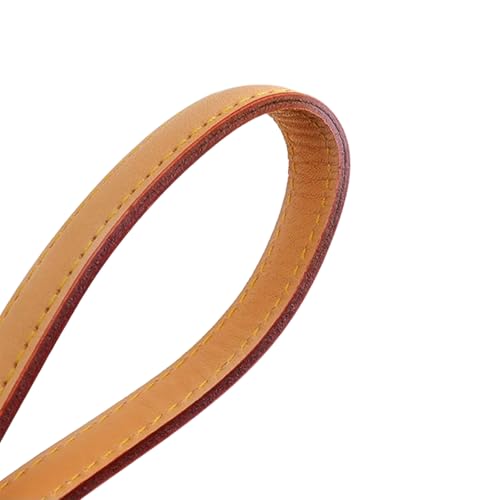 Genuine Vachetta Purse Leather Handle Strap Replacement for Bucket Bags,Hand Strap Fit for Neonoe Handbag(BEESWAX-Width:0.7in&Length:14.5in) - color: Beeswax-width:0.7in&length:14.5in