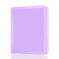 Rouidr Womens Wallet, RFID Small Slim Wallet for Women, Cute Bifold Leather Pocket Credit Card Holder Ladies Mini Purse with Zipper Coin Pocket & ID Window, Purple - color: A-Purple
