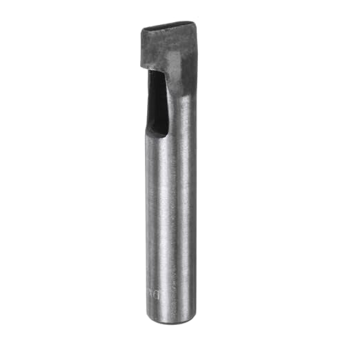 HARFINGTON Leather Oval Hole Punch 19x6mm Belt Hole Puncher Oblong Hollow Punching Cutting Tool for Leather Crafting, Watch Band, Strap, Cloth, Gaskets - size: 19mm x 6mm