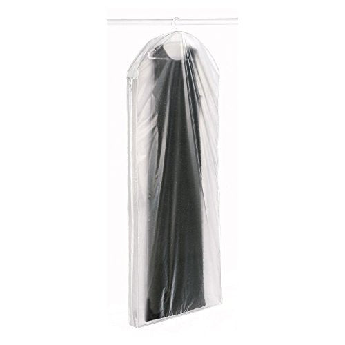 Whitmor 5003-20 Zippered Gown Bag, Clear