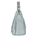 Antik Kraft Tasha Crossbody Sling | Vegan Leather Crossbody Bag for Women with 16-20" Strap | Sling Bags for Women - color: Blue