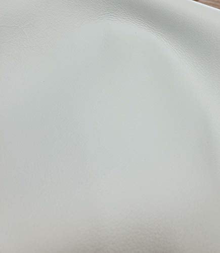 NAT Leathers Pure White Smooth Fullgrain Nappa Upholstery 2.5 oz 15-17 sq.ft. Footwear Shoe Handbag Craft Cowhide Genuine Cow Leather Hide Skin 15-17 sq.ft. Main Part is 30 inches x 48 inches - size: 15-17 sq.ft.