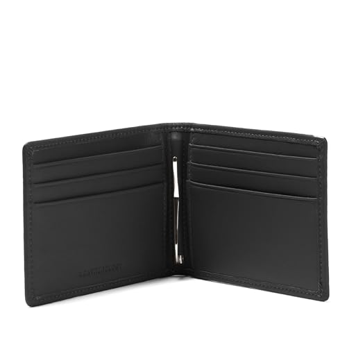 Black Onyx Men's Slim Bifold Wallet with Money Clip - Black Onyx - color: Black Onyx