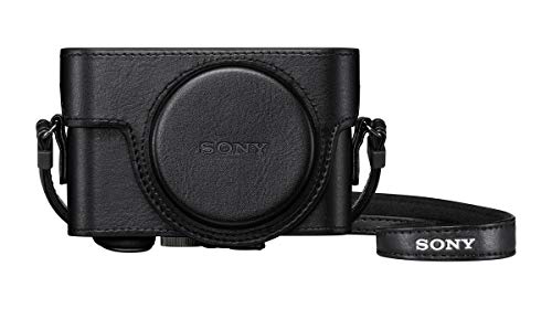 Sony Premium Jacket Case (LCJRXK/B) for RX100 Series Digital Still Cameras, Black, Small