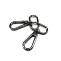 1 inch Swivel Lobster Clasps 50pcs Swivel Clips for Purses Bag | 1" Metal Swivel Snap Hooks Gunmetal for Handbag Backpack Crossbody bag Dog Collars Keychain Lanyard Strap Craft Making - color: 1 inch Gunmetal 50pcs
