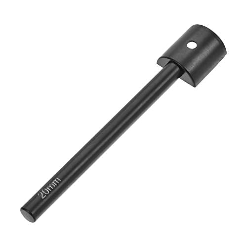uxcell Anti-Rust Half-Round Leather Cutter Punch 20mm Strap End Punch Tool for Crafting Strap Belt Wallet and Bag - size: 20mm
