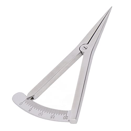 Marking Gauge, Adjustable Marking Gauge Mini Edge Press Pitch Gauge DIY Leather Craft Tool, Precision Spring Dividers Calipers Compass Measuring Tools (Self-Locking Marking Gauge) - size: Self-locking marking gauge