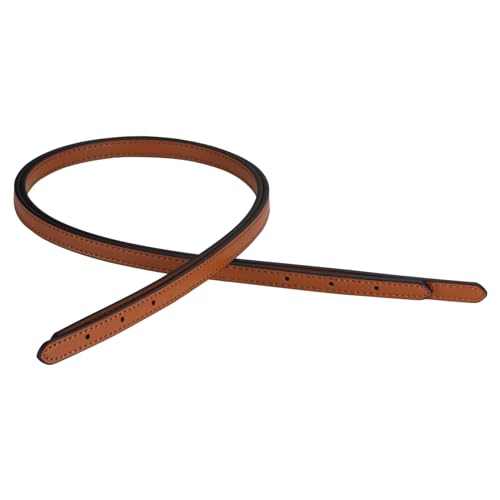 ALLZEDREAM Microfiber Leather Purse Strap Replacement Tote Bag Handbag Shoulder Handles 2 Pcs, Brown, 1.5cm - color: Brown, size: 1.5cm