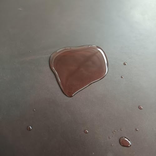 Full Grain Genuine Leather, Thickness 1.8-2.0mm, Genuine Leather Panel is Suitable for Making Wallet, Backpack, Book Cover (Oil Wax Brown 12" x 12") - color: Oil wax brown 12 x 12 suare inches