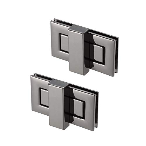 uxcell 2 Sets Rectangular Purses Twist Lock 52mm X 29mm Clutches Closures for DIY Bag Making - Black - color: Black, size: 52mm x 29mm