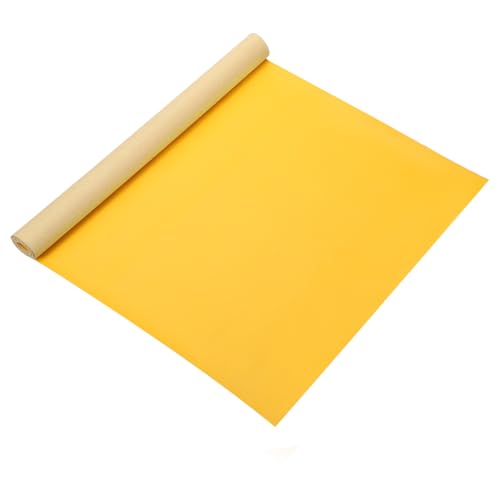 MECCANIXITY Leather Repair Patch 14"x54" Self-Adhesive Leather Vinyl Repair Tape Kit for Furniture Couches Sofa Chair Car Boat Seats Jackets, Yellow - color: Yellow