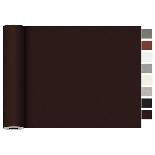 Leather Repair Tape,16 x 30 Inches Self Adhesive Leather Repair Patch，Leather Repair Kit for Furniture，Couches,Car Seats,Cabinets,Handbags(Dark Brown) - color: Dark Brown, size: 16″x 30″