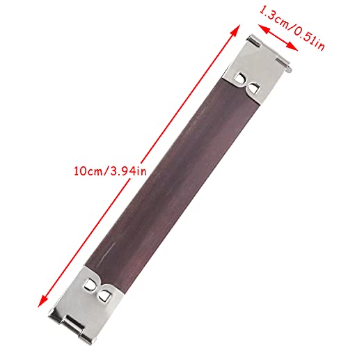 CHENJIN Handbag Hinge Spring Clip 20PCS 100x13mm / 3.94x0.51inch Metal Internal Flex Frames Kiss Clasps Sewing Internal Hinges Spring Clips For Bag Coin Purse Handbag Wallet DIY Craft