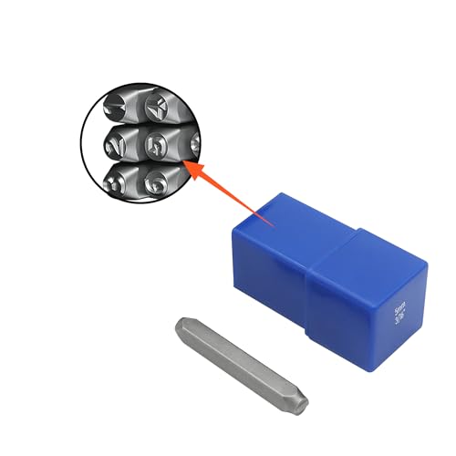 FOCMKEAS Number Stamp Set, 3/16"(5mm), Spring Steels - size: 3/16"(5mm)-N