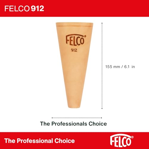 Felco F910 Leather Holster - style: Leather Cone