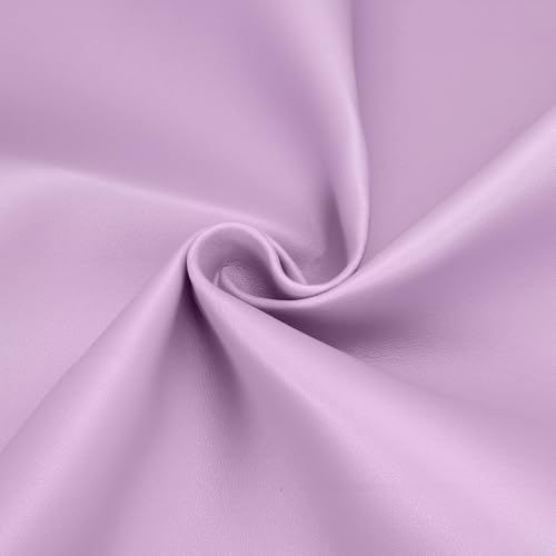 uxcell Marine Vinyl Fabric, 54 Inch 1 Yard Upholstery Faux Leather Soft Waterproof Sheets Fabric for Crafts DIY Sewings Sofa Wallets Handbag Car, Purple - color: Purple