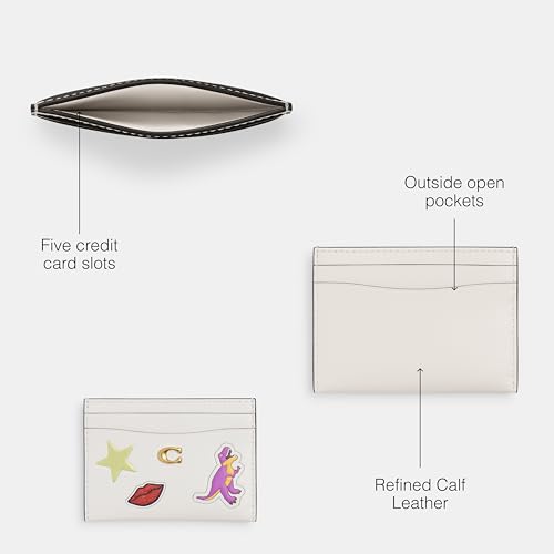 Coach Essential Card Case - color: B4/CHALK MULTI