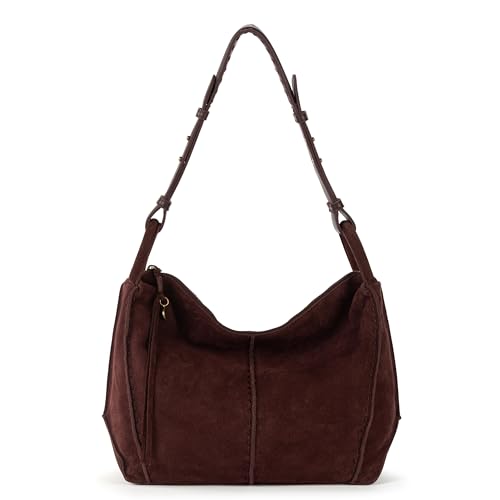 The Sak Los Feliz Hobo Purse - Premium Large Leather Women's Handbag for Everyday & Travel - Durable Purse With Zipper Pocket | Slouchy Relaxed Silhouette, Roomy Interior, Lightweight All-Day Carry, Fits Phone, Wallet & Tablet, Everyday & Travel Ready - c