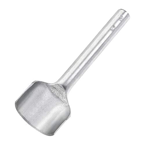 uxcell Half-Round Shaped Leather Cutter Punch 30mm Strap End Punch Tool for Crafting Strap Belt Wallet and Bag - size: 30mm