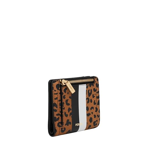 Fossil Logan Bifold Wallet - color: Cheetah