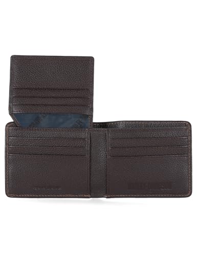 Harley-Davidson Men's Genuine Leather Rfid Blocking Wallet - color: Brown (Rubber Patch Passcase)