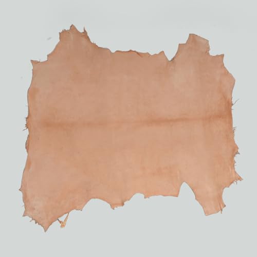 Tooling Leather Hides, Whole Nappa Antique Soft Lambskin Leather for Arts and Crafts - No Holes & Cuts | Quality Rawhide Leather 5-6 Sq ft (Pack of 4) - Yellow Crunch - color: Yellow Crunch, size: 4 Hide x 5-6 Sq ft