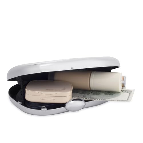 Gets Acrylic Clutch Purses for Women Gold Metallic Purse Silver Unique Handbag for Wedding Party Prom