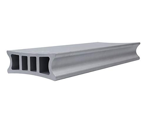Guyker Two-Way Radius Sanding Block for Fret Leveling Fingerboard - Aluminum Sanding Beam Luthier Tool for Guitar & Bass Repair & Maintenance CNC Machined (1 Piece, Radius 9.5” + 20”) - size: 1 Piece, Radius 9.5” + 20”