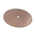 6" x 1/2'' Arbor Copper Disc Master Base Lap Plate, Copper Flat Lap Disk for Flat Abrasive Wheels/Backer-Disc/Slant Cabber Polishing Machine