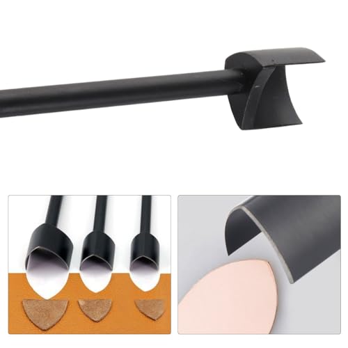V Shape Leather Punch Cutter, Steel Craft Tool, 25-40mm | Sharp Edge, Chip Discharge Port, Non Slip Handle, 118 Mm Punching Length, For Bags And Leather Goods, Tool Steel - size: 30mm