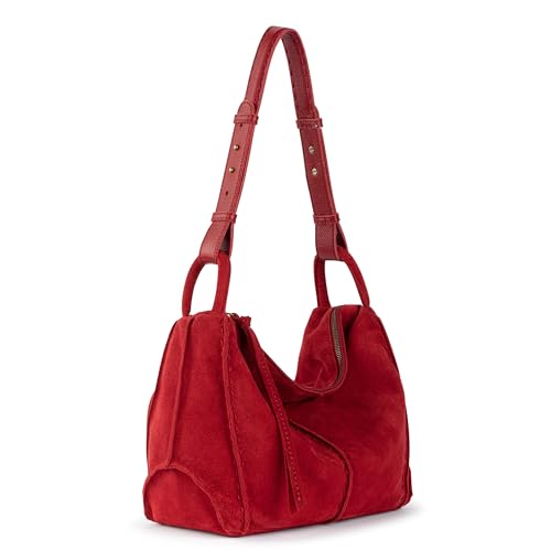 The Sak Los Feliz Hobo Purse - Premium Large Leather Women's Handbag for Everyday & Travel - Durable Purse With Zipper Pocket | Slouchy Relaxed Silhouette, Roomy Interior, Lightweight All-Day Carry, Fits Phone, Wallet & Tablet, Everyday & Travel Ready - c