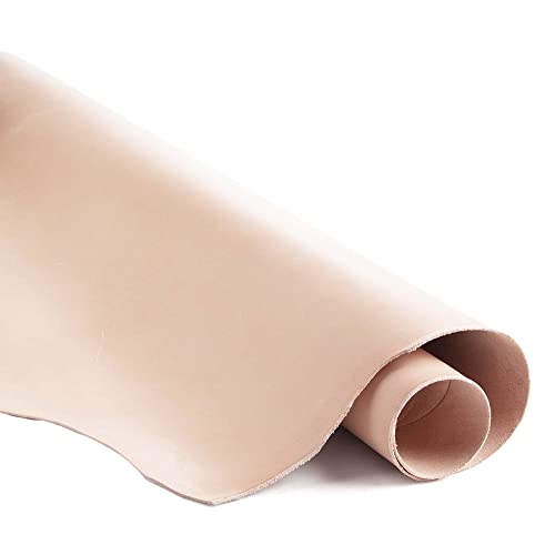 European Leather Works 3-4 oz (1.2-1.6mm) Thickness Weight 2.5-4 SQ FT Vegetable Tanned Leather Cowhide Grade AB Full Grain Leather for Tooling, Carving, Engraving, Molding - color: 3-4 oz (1.2-1.6mm), size: 2.5-4 SQ FT