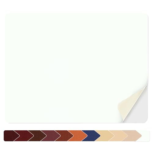 Numola Leather Repair Patch, 8×11 Inch Self-Adhesive White | Vinyl Repair Tape; Fixes Scratches, Holes, And Tears; Ideal For Couch, Car Seat, Sofa, Chair, Diy Upholstery; First-Aid - color: White, size: 8×11inch