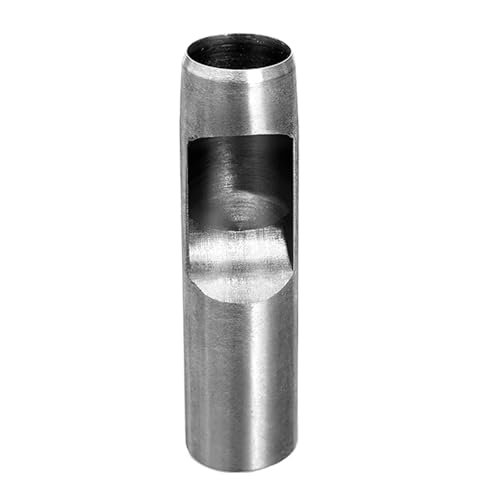 GLRXMX 25mm Round Leather Hole Punch Tool Belt Hole Puncher | Carbon Steel Hollow Punch for Leather, Watch Bands, Rubber, Plastic, Fabric, Paper and Other Soft Materials - size: 25mm