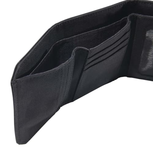 Carhartt Nylon Duck Trifold Wallet Black | Mens 700D, Wallets, RFID-Blocking with, and Front Pocket Options - color: Black (Trifold)