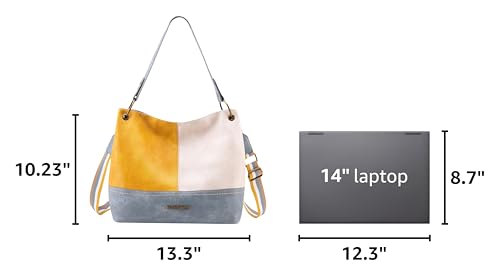 Purses for Women Hobo Bags Slouchy Shoulder Bag Tote Handbags | Stylish for Everyday Use, Zip-top Closure, Back Anti-theft Pocket, 3 Inner Pockets, Comfortable Wide Strap for Dating Errands - color: Crossbody-jean