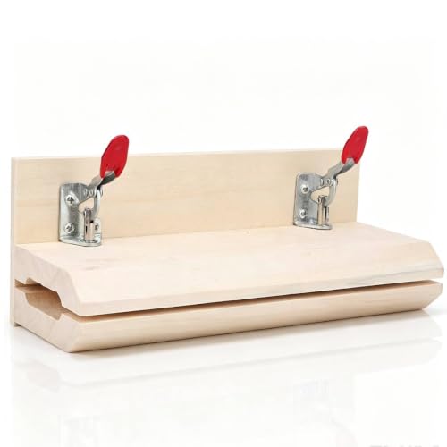 Leather Stitching Pony, Pony Horse Clamp Table DIY Desktop Tool | Leathercraft Hand Stitching Lacing Sewing Wooden Leathercraft Hand Stitching Sewing