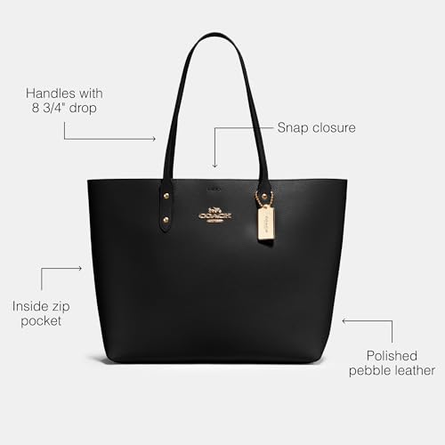 Coach Town Tote - color: Black
