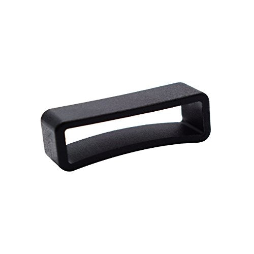 20 Pack 1 inch Plastic Keeper Belt Loop Square Loop Buckle